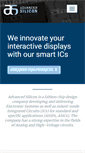Mobile Screenshot of advancedsilicon.com